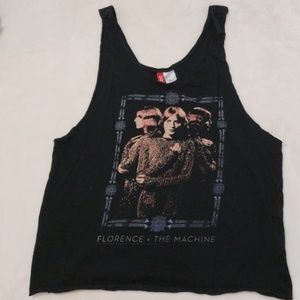 Florence + The Machine graphic tank top